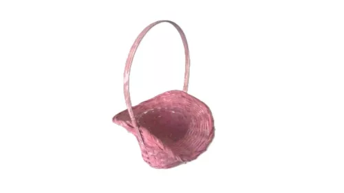 Flor de bambus. Roșu antic 66-54-A/R - 22*17*H13/30cm 8/72