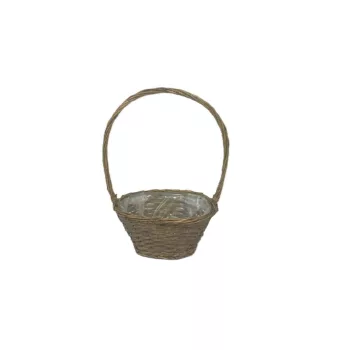 virgulă Flor. Oval Maro 90-49 - 29*22*H15/43cm