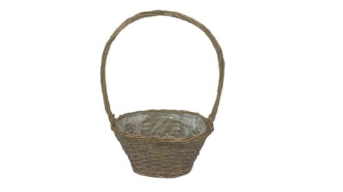 virgulă Flor. Oval Maro 90-49 - 29*22*H15/43cm