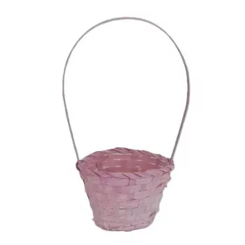   Bambusz Flor. Antikolt Pink 66-38-A/PINK - D13*H9,5/29cm (150/#)