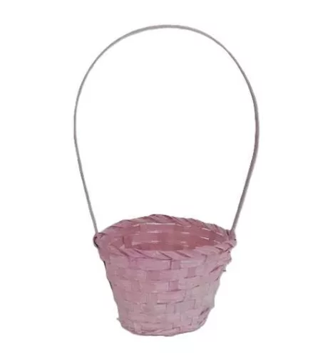 Bambusz Flor. Antikolt Pink 66-38-A/PINK - D13*H9,5/29cm (150/#)