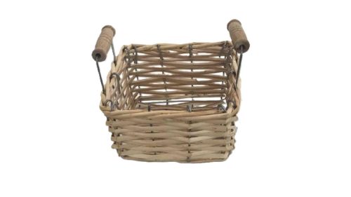 Fanyeles Kosár Kocka 90-184 - 14*14*H8cm