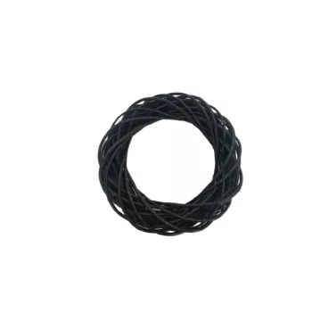 Koszorúalap 35cm Fekete A-35/BLACK - D35*7cm (24/#)