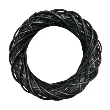 Koszorúalap 40cm Fekete A-40/BLACK - D40*8cm (16/#)