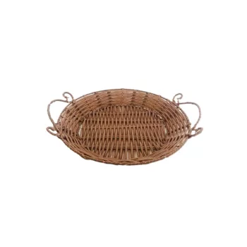 Coș Pâine Plastic Rotund Maro 70-P-1 - D30*H3.5cm