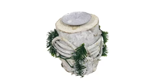 Fatönk Gyertyatartó 1-es 210-GY-3 - D11*H13/16cm (16/#)
