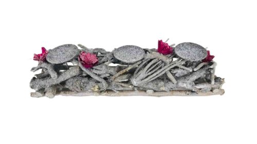Suport pentru lumanari Tangled 3 210-GY-8 - 50*16*H12cm