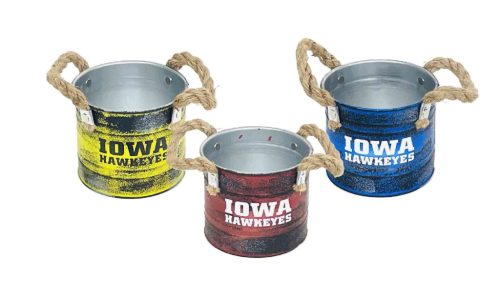 Bádog Kaspó Iowa 41-17/MIX - D12*H10cm