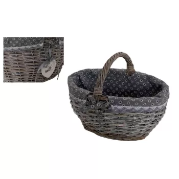   Bevásárló Kosár Szürke 68-51-GREY/M - 46*35*H25/34cm (4/#)