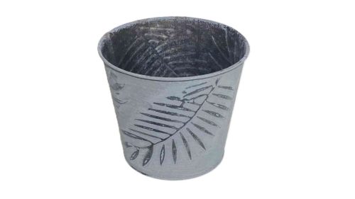 Tin Kaspó Tropical Gray 140-B-100 - D14*H12cm