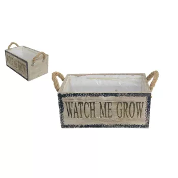 Kaspó Rope Loop Watch Me Grow 140-W-607 - 27*15*H12cm