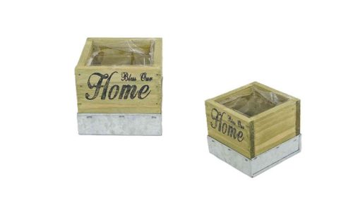 Cutie din lemn - Home- 140-W-72/S - 10*10*H9cm