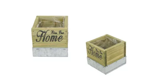 Cutie din lemn - Home- 140-W-72/S - 10*10*H9cm
