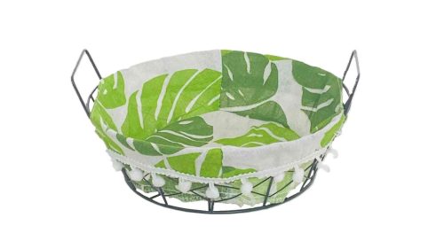 Coș Pâine Metal, Rotund Filo 70-F-200 - D24*H8cm