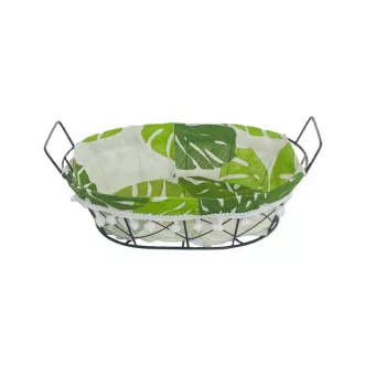 Coș de pâine Metal, Oval Filo 70-F-202 - 27*20*H8cm