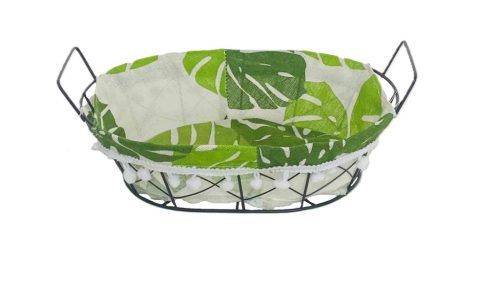 Coș de pâine Metal, Oval Filo 70-F-202 - 27*20*H8cm