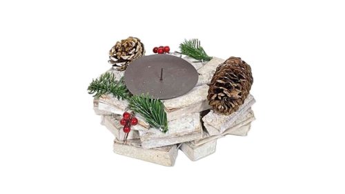 Suport lumanare Rotund 90-GY-111 - D15*H4cm