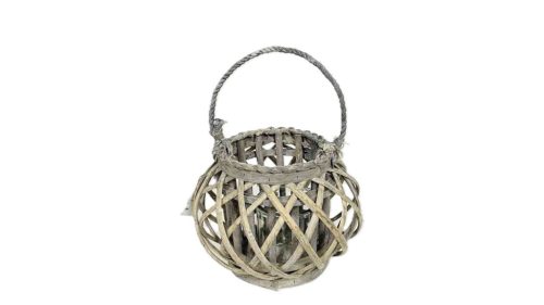 Candle holder Gray 90-M-25 - D17/25*H20cm