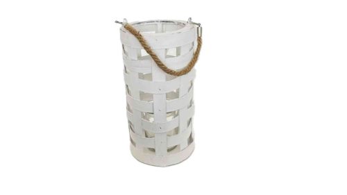 Candlestick Cylinder White 90-M-31 - D15*H28cm