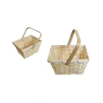   Coș din răchită Caramida naturală Lf 66-24/NATURAL - 19*14,5*H11/21cm