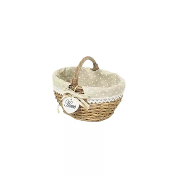Bevásárló Kosár Natúr 68-13/S - 28*20*H15/22cm (8/#)