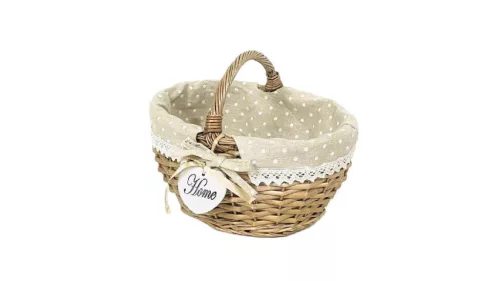 Bevásárló Kosár Natúr 68-13/S - 28*20*H15/22cm (8/#)