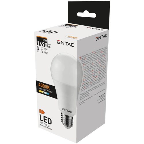 Entac Izzó Led 15W E27 4000K 1Db (e)