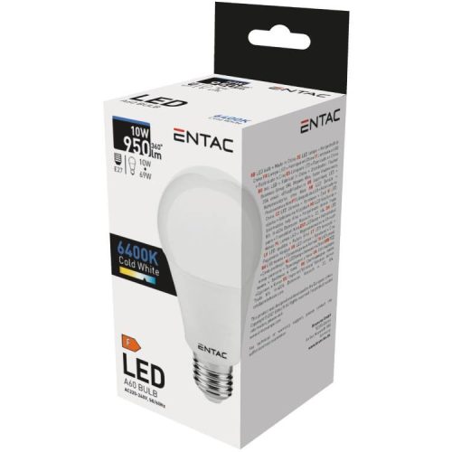 Entac Izzó Led 10W E27 6400K 1Db (e)