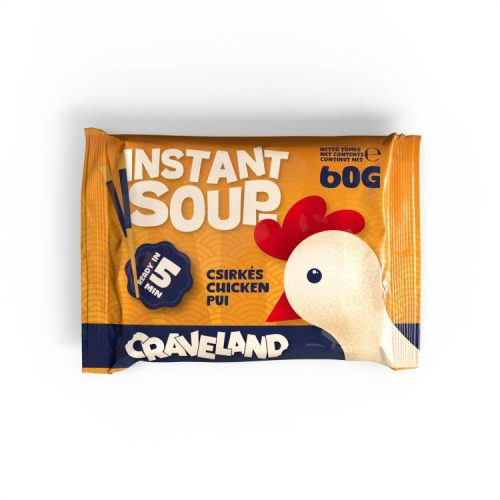 Craveland Ins.Tészta Lev.Tyúkhús 60G (e)
