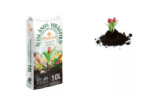 Virágföld Bloomensol 10 Literes (225/rkl) (CSAK RAKLAPOSAN)