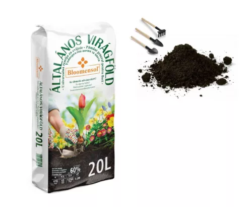 Virágföld Bloomensol 20 Literes (120/rkl) (CSAK RAKLAPOSAN)