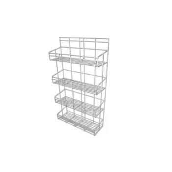 Raft de perete Metal 4 piese