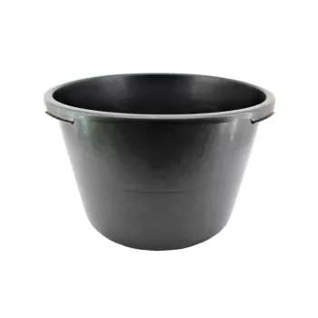 Ghiveci rotund 90 litri negru