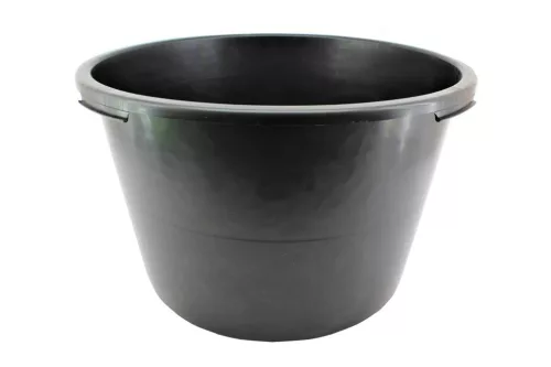Ghiveci rotund 90 litri negru