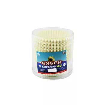   Muffinpapír Nagy Fehér 200 Darabos eng-270 (12/gy_144/#_1440/rkl)
