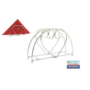 Suport servetel cromat oval ing-285