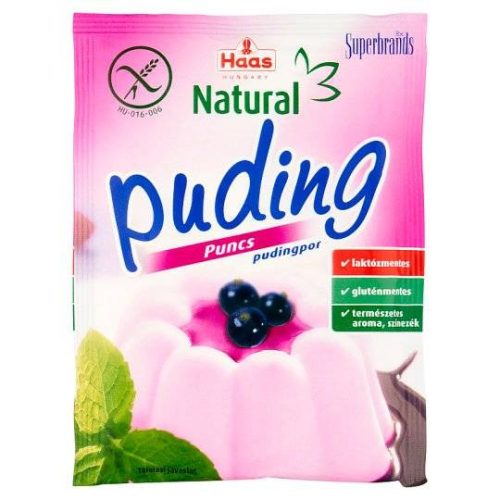 Haas Natural Puding Puncs 40G (e)