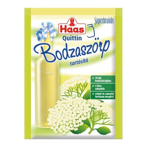Haas Bodzaszörp Tartósító 20G (e)