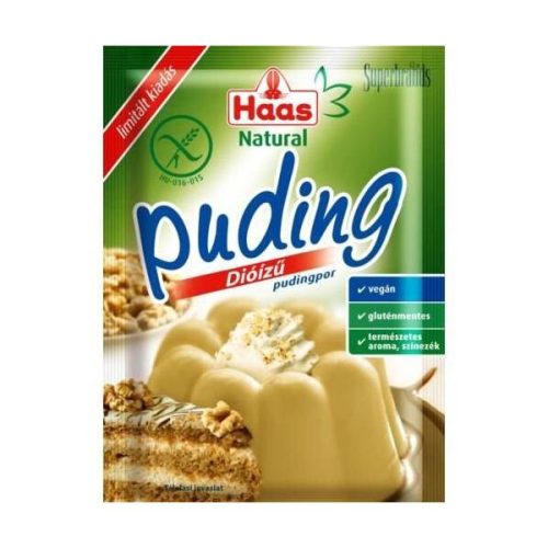 Haas Classic Pudingpor Dió  40G (e)