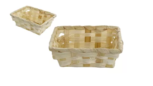 Cos din bambus Natural 5220 - 15,5*11*H6cm