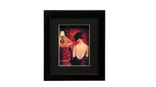 Poza de perete Femeie cu pahar 471-B - 18*21*H2.5cm 6/32