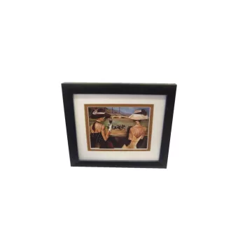   Poza de perete Ladies at the Horse Race 477-A - 21*18*H2cm 4/32