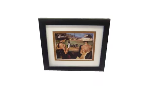 Poza de perete Ladies at the Horse Race 477-A - 21*18*H2cm 4/32