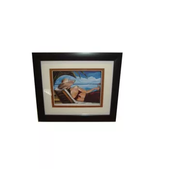 Tablou de perete Doamna Sunbathing 477-C - 21*18*H2cm 4/32