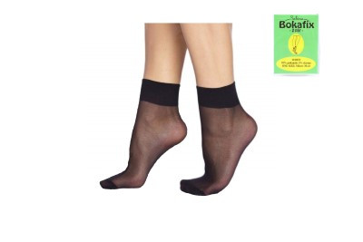 Sabina Bokafix  Fekete 2 Pár 1Cs (e)