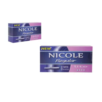   Applikátoros Tampon Nicole Regular 8 Darabos Lite (140/#1120/rkl)