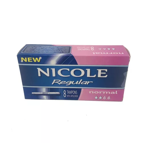 Tampon Regular ''Nicole'' 8 Darabos Normál (140/#)
