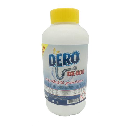 Lefolyótisztító Granulátum Dero DX-500 500g 