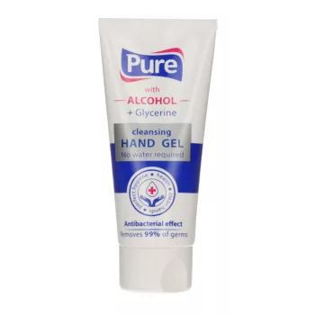   Kéztisztító Gél Pure Antibakteriális Hatással + Glycerin + Alkohol 65ml (24/#)