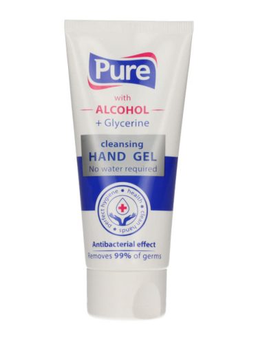 Kéztisztító Gél Pure Antibakteriális Hatással + Glycerin + Alkohol 65ml 